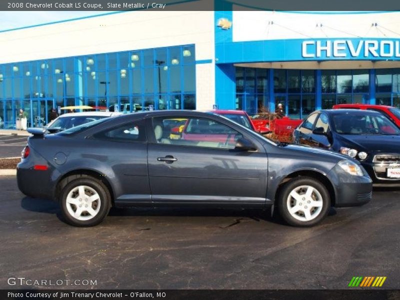 Slate Metallic / Gray 2008 Chevrolet Cobalt LS Coupe