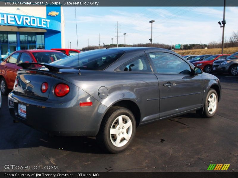 Slate Metallic / Gray 2008 Chevrolet Cobalt LS Coupe