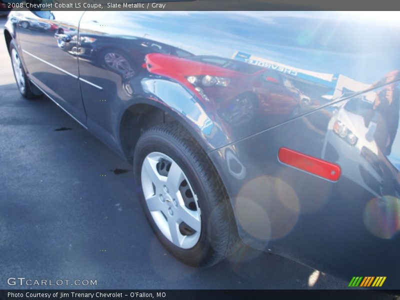 Slate Metallic / Gray 2008 Chevrolet Cobalt LS Coupe