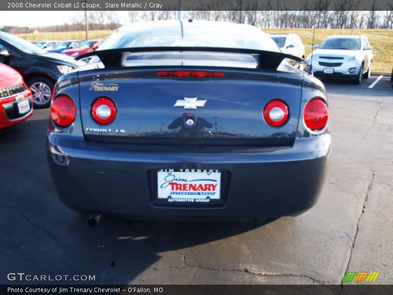 Slate Metallic / Gray 2008 Chevrolet Cobalt LS Coupe