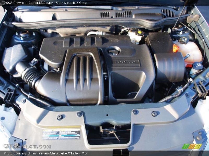 Slate Metallic / Gray 2008 Chevrolet Cobalt LS Coupe