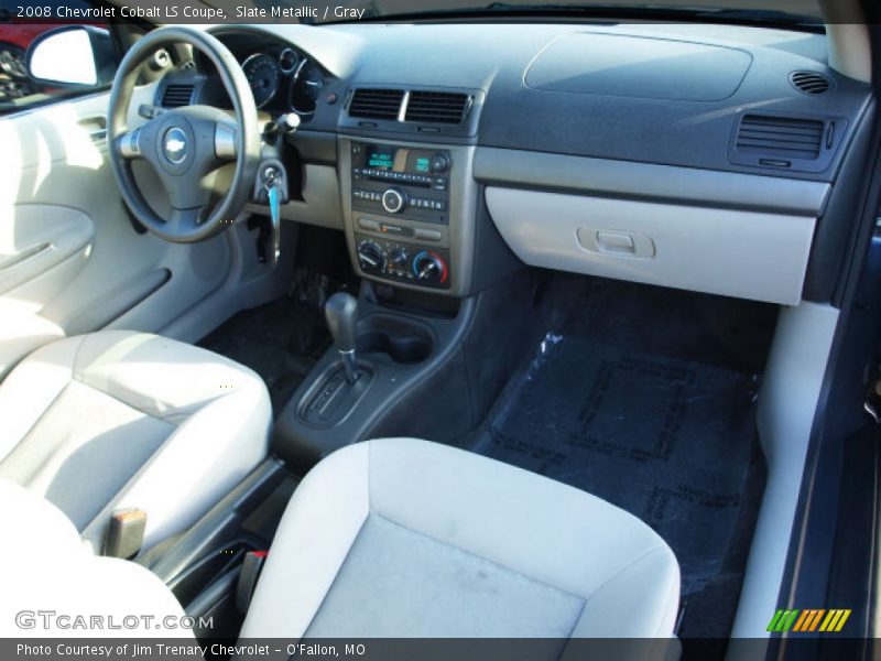 Slate Metallic / Gray 2008 Chevrolet Cobalt LS Coupe