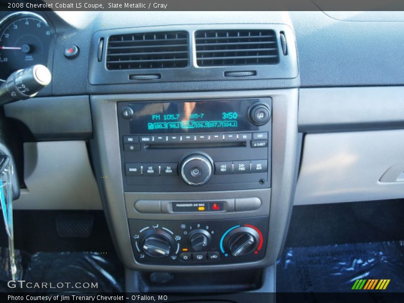 Slate Metallic / Gray 2008 Chevrolet Cobalt LS Coupe
