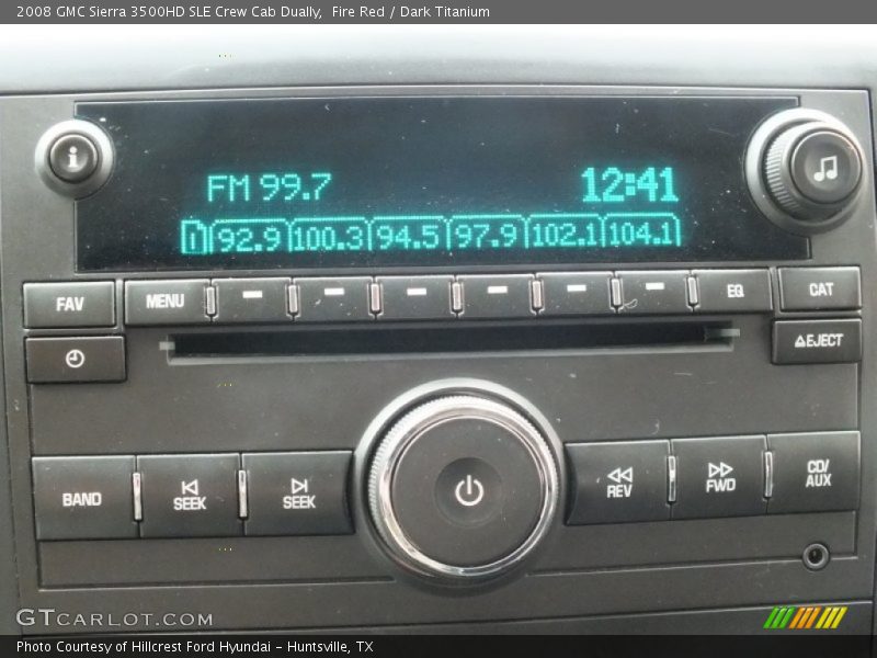 Audio System of 2008 Sierra 3500HD SLE Crew Cab Dually
