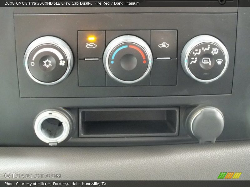 Controls of 2008 Sierra 3500HD SLE Crew Cab Dually