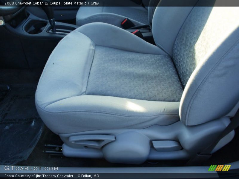 Slate Metallic / Gray 2008 Chevrolet Cobalt LS Coupe