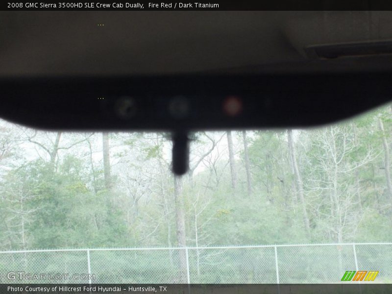 Fire Red / Dark Titanium 2008 GMC Sierra 3500HD SLE Crew Cab Dually