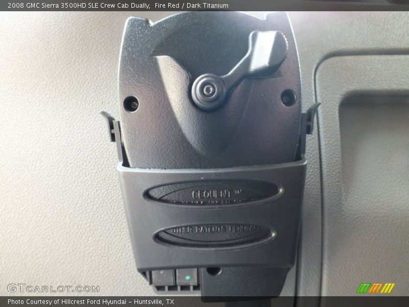 Fire Red / Dark Titanium 2008 GMC Sierra 3500HD SLE Crew Cab Dually