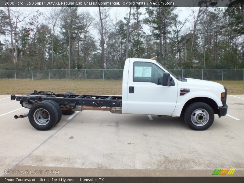  2008 F350 Super Duty XL Regular Cab Chassis Commercial Oxford White