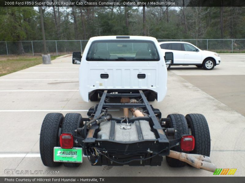 Oxford White / Medium Stone 2008 Ford F350 Super Duty XL Regular Cab Chassis Commercial