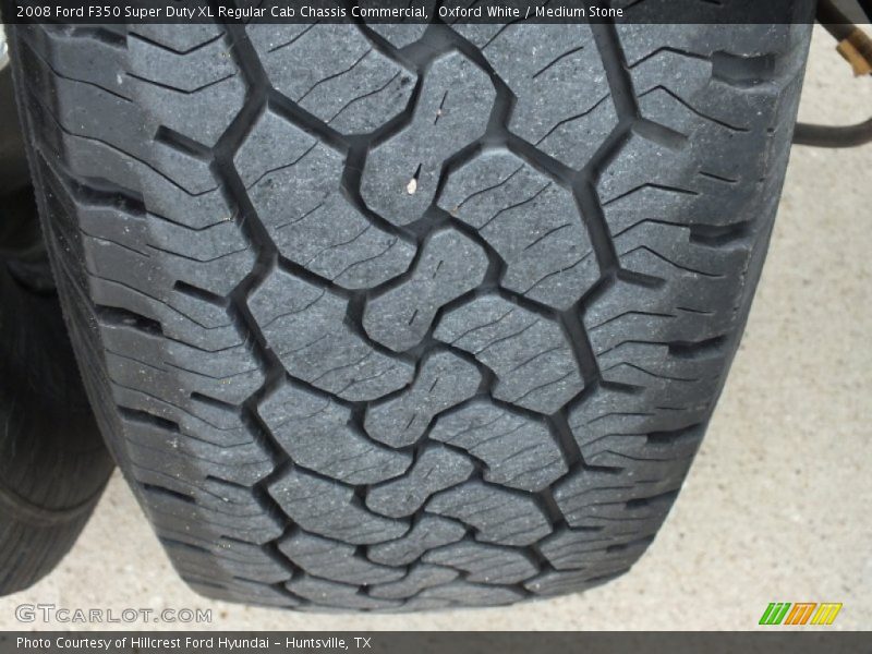 Oxford White / Medium Stone 2008 Ford F350 Super Duty XL Regular Cab Chassis Commercial