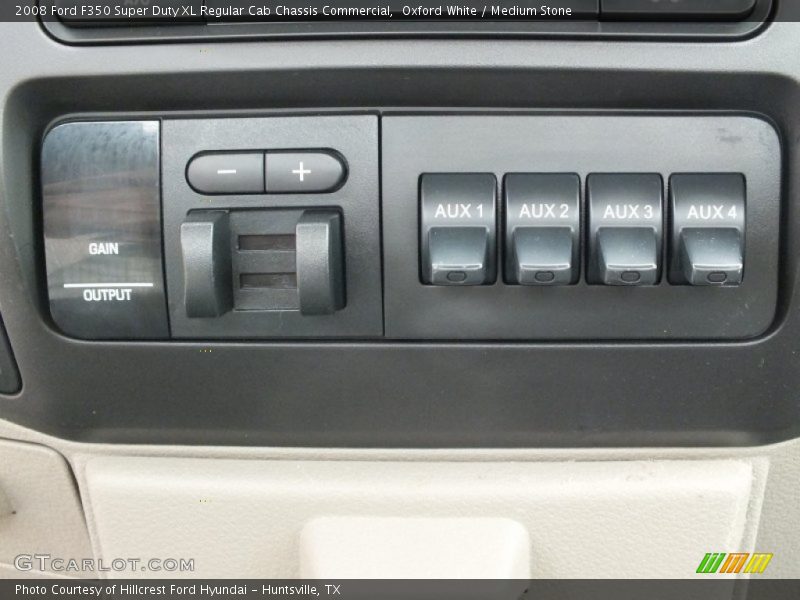 Controls of 2008 F350 Super Duty XL Regular Cab Chassis Commercial
