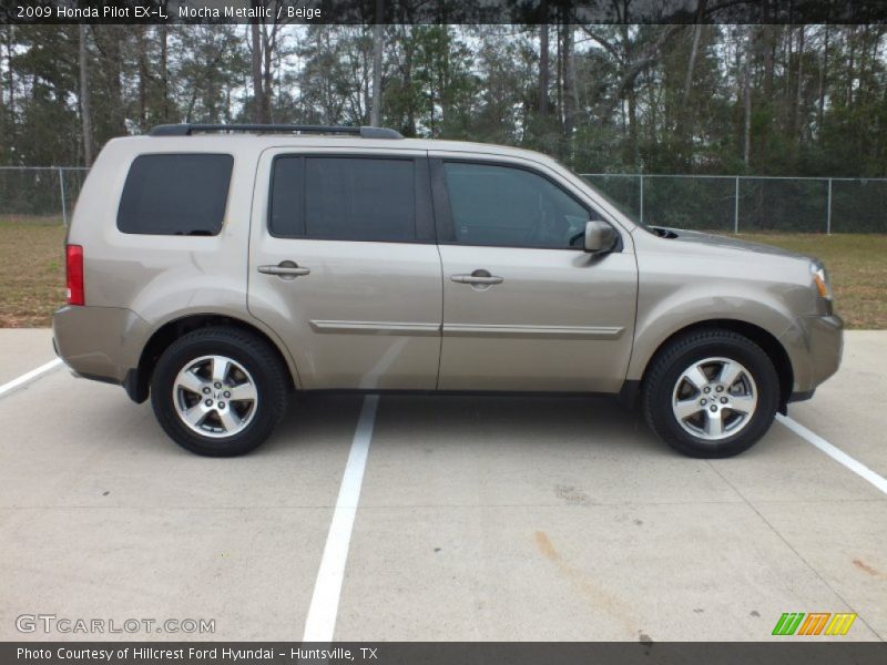 Mocha Metallic / Beige 2009 Honda Pilot EX-L