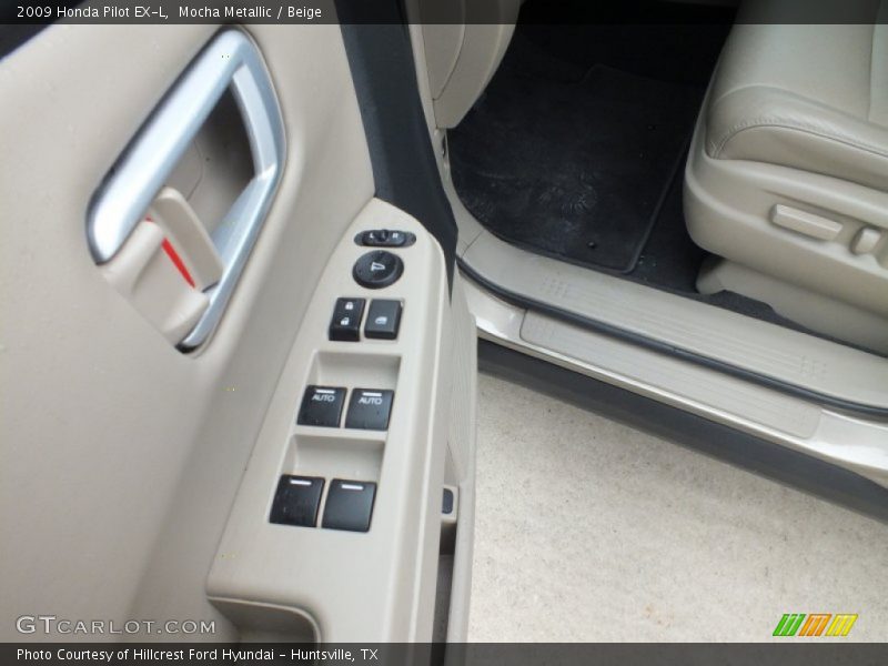 Mocha Metallic / Beige 2009 Honda Pilot EX-L
