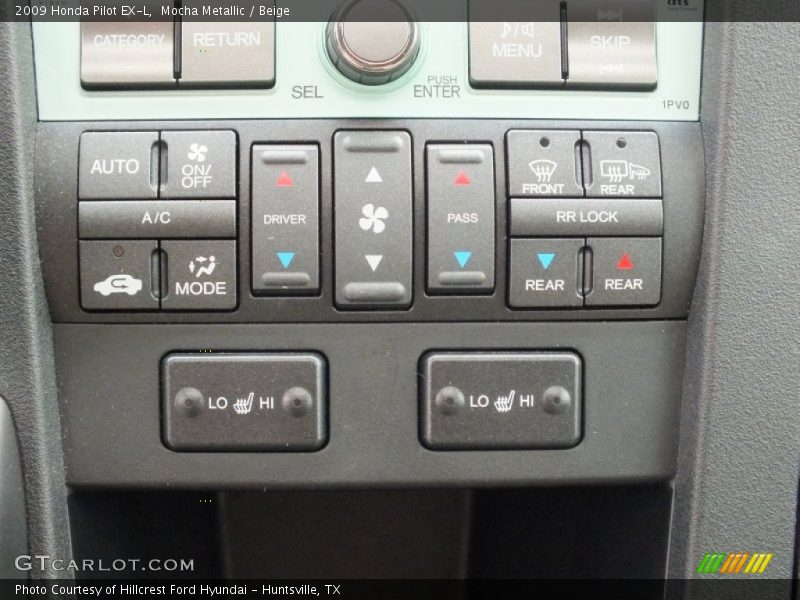 Mocha Metallic / Beige 2009 Honda Pilot EX-L