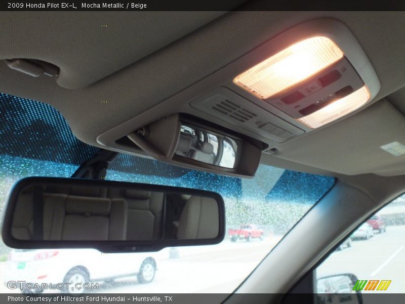 Mocha Metallic / Beige 2009 Honda Pilot EX-L