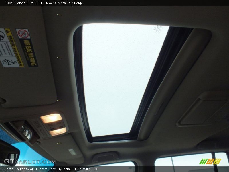 Mocha Metallic / Beige 2009 Honda Pilot EX-L