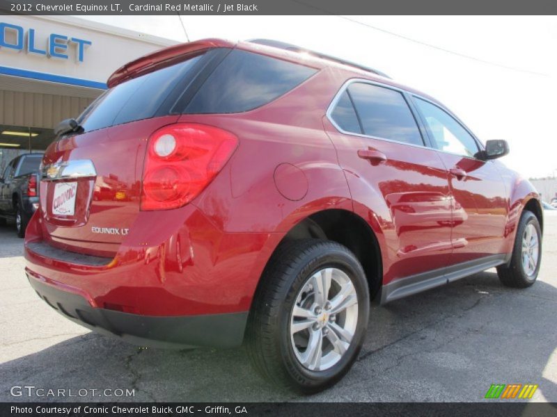 Cardinal Red Metallic / Jet Black 2012 Chevrolet Equinox LT