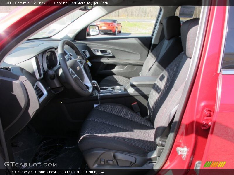 Cardinal Red Metallic / Jet Black 2012 Chevrolet Equinox LT