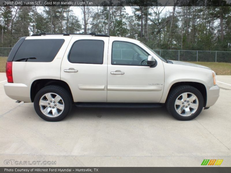 Gold Mist Metallic / Light Tan 2007 GMC Yukon SLT