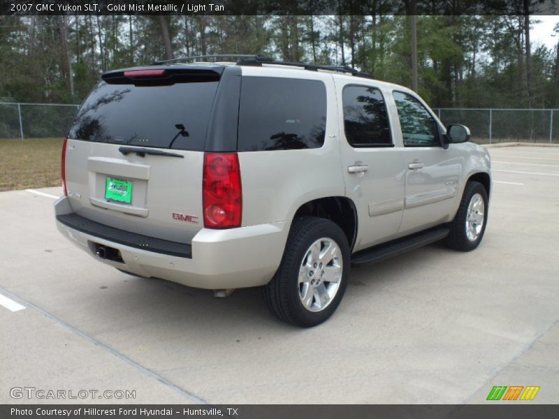 Gold Mist Metallic / Light Tan 2007 GMC Yukon SLT