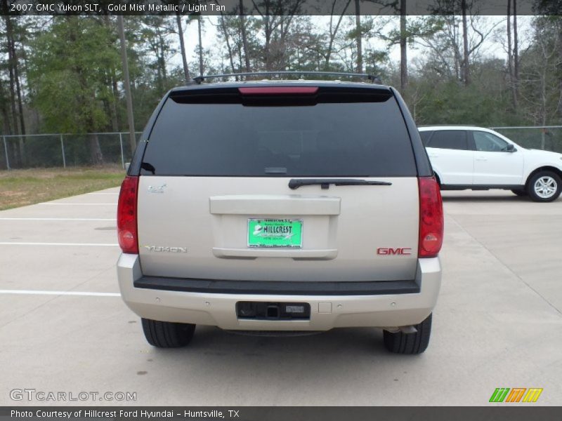 Gold Mist Metallic / Light Tan 2007 GMC Yukon SLT