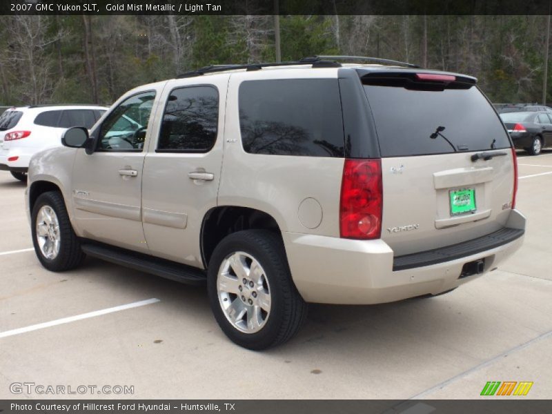Gold Mist Metallic / Light Tan 2007 GMC Yukon SLT