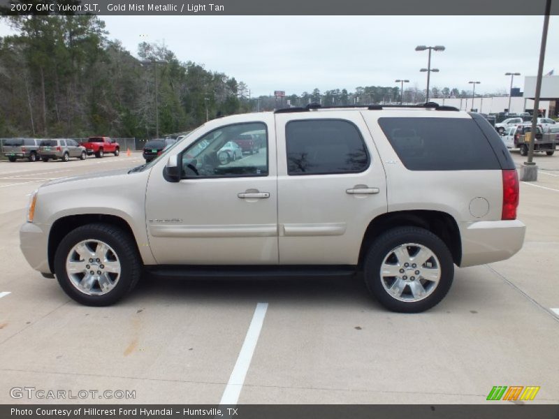 Gold Mist Metallic / Light Tan 2007 GMC Yukon SLT