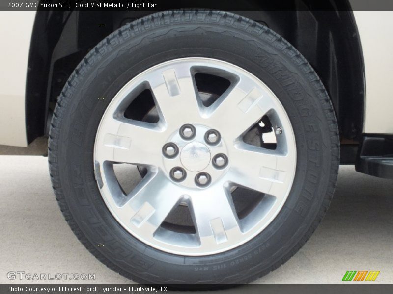 Gold Mist Metallic / Light Tan 2007 GMC Yukon SLT
