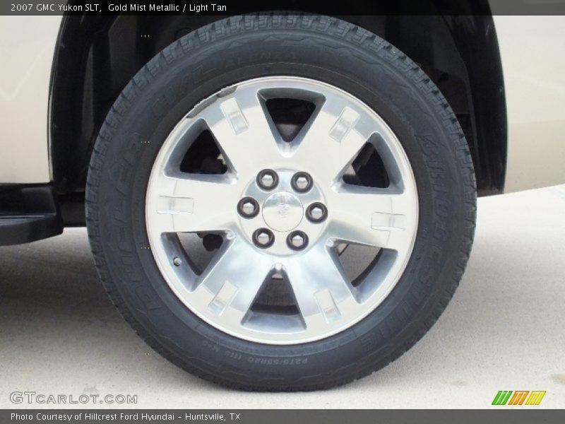 Gold Mist Metallic / Light Tan 2007 GMC Yukon SLT