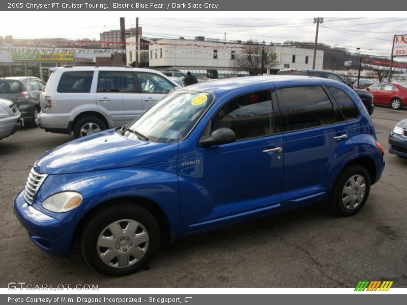 Electric Blue Pearl / Dark Slate Gray 2005 Chrysler PT Cruiser Touring