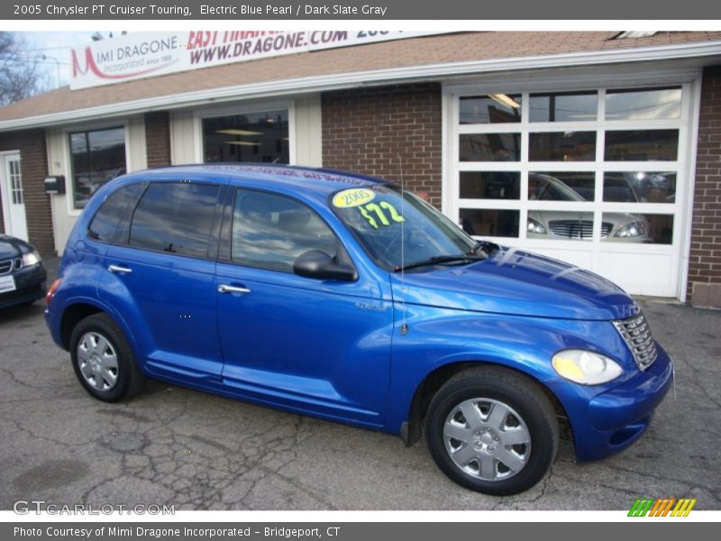 Electric Blue Pearl / Dark Slate Gray 2005 Chrysler PT Cruiser Touring