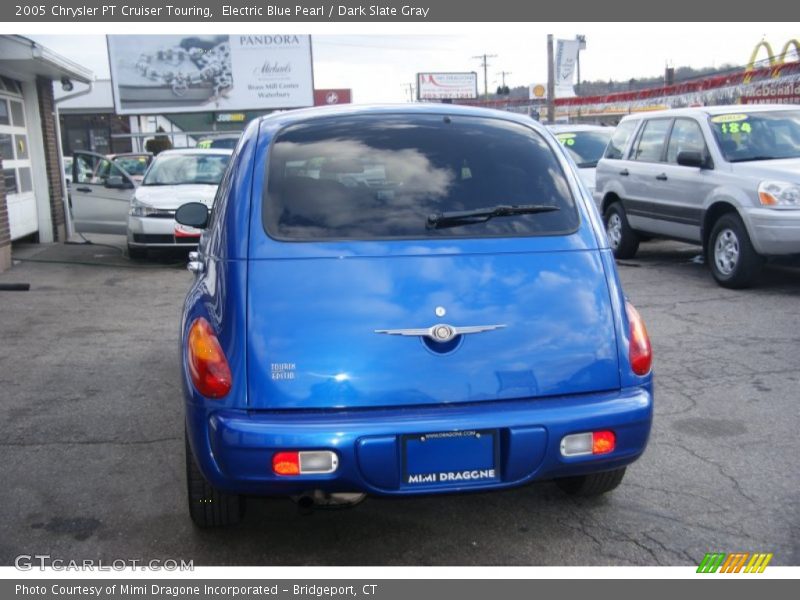 Electric Blue Pearl / Dark Slate Gray 2005 Chrysler PT Cruiser Touring