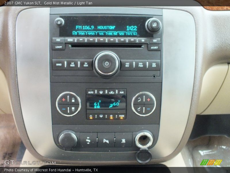 Gold Mist Metallic / Light Tan 2007 GMC Yukon SLT