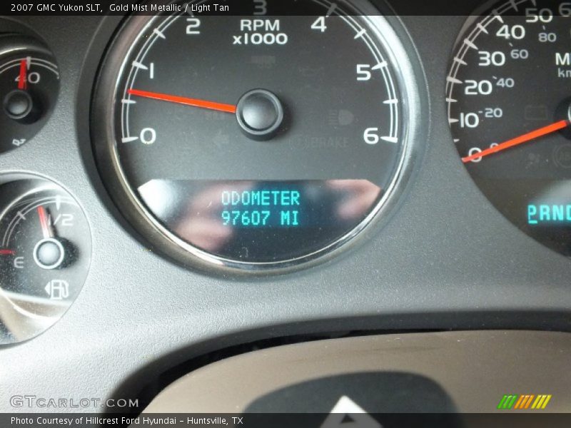Gold Mist Metallic / Light Tan 2007 GMC Yukon SLT