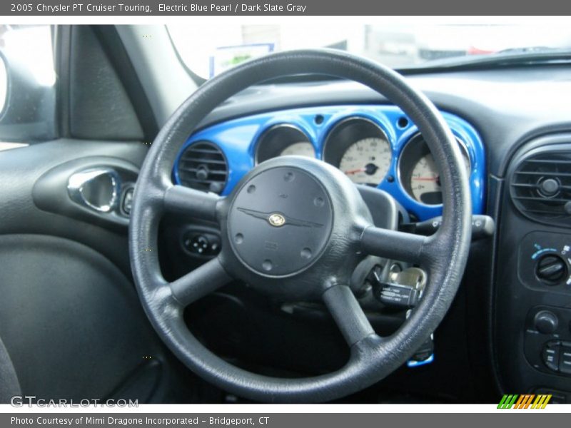 Electric Blue Pearl / Dark Slate Gray 2005 Chrysler PT Cruiser Touring