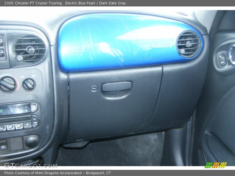 Electric Blue Pearl / Dark Slate Gray 2005 Chrysler PT Cruiser Touring