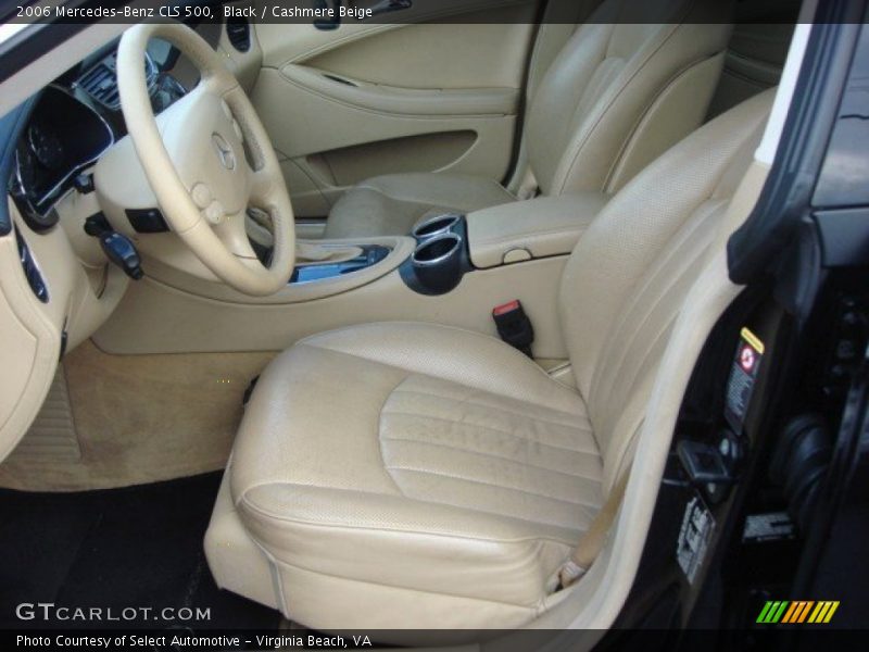 Black / Cashmere Beige 2006 Mercedes-Benz CLS 500