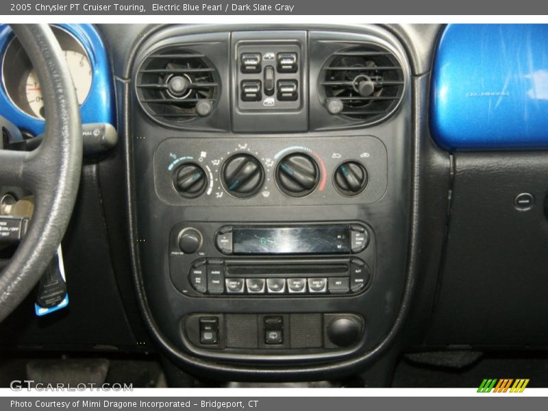 Electric Blue Pearl / Dark Slate Gray 2005 Chrysler PT Cruiser Touring