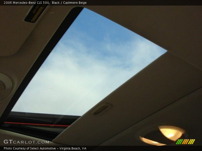 Black / Cashmere Beige 2006 Mercedes-Benz CLS 500