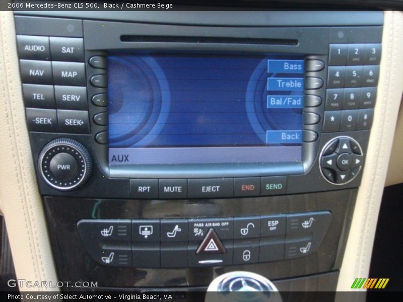 Black / Cashmere Beige 2006 Mercedes-Benz CLS 500