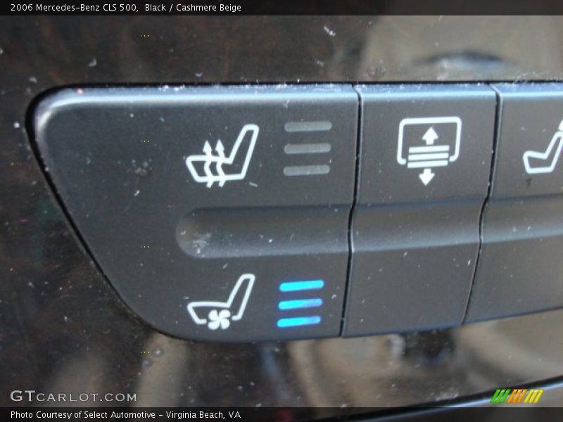Black / Cashmere Beige 2006 Mercedes-Benz CLS 500