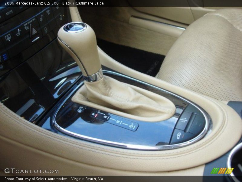 Black / Cashmere Beige 2006 Mercedes-Benz CLS 500