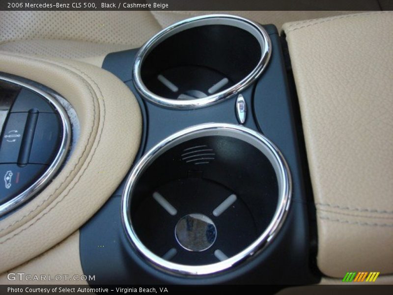 Black / Cashmere Beige 2006 Mercedes-Benz CLS 500