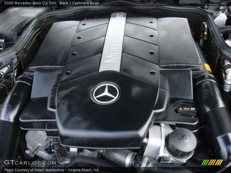 Black / Cashmere Beige 2006 Mercedes-Benz CLS 500