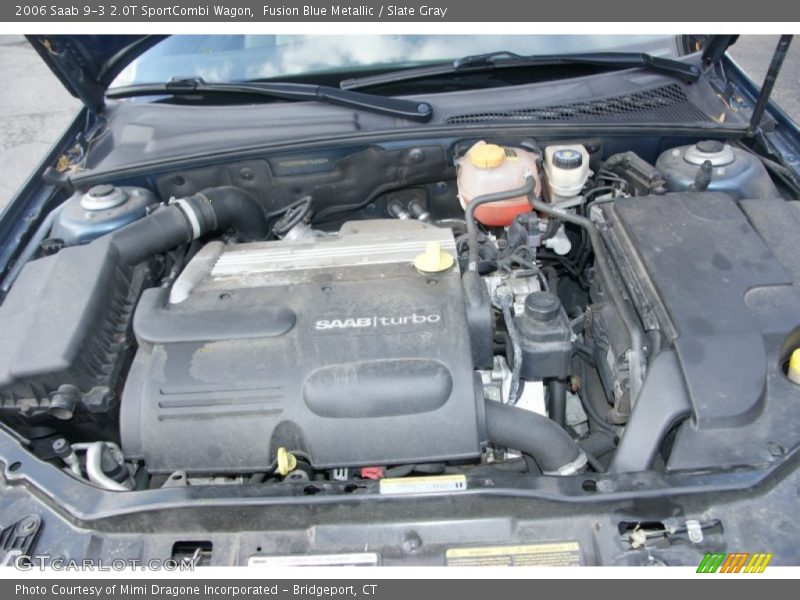  2006 9-3 2.0T SportCombi Wagon Engine - 2.0 Liter Turbocharged DOHC 16V 4 Cylinder