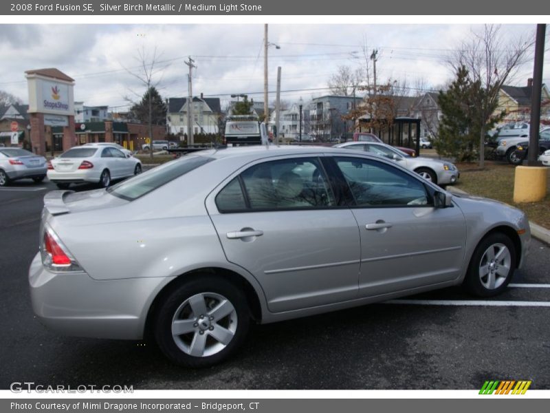 Silver Birch Metallic / Medium Light Stone 2008 Ford Fusion SE