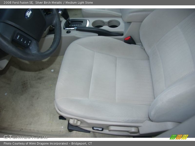 Silver Birch Metallic / Medium Light Stone 2008 Ford Fusion SE