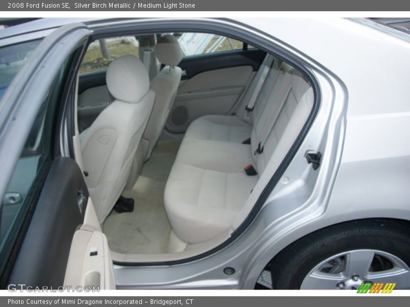 Silver Birch Metallic / Medium Light Stone 2008 Ford Fusion SE