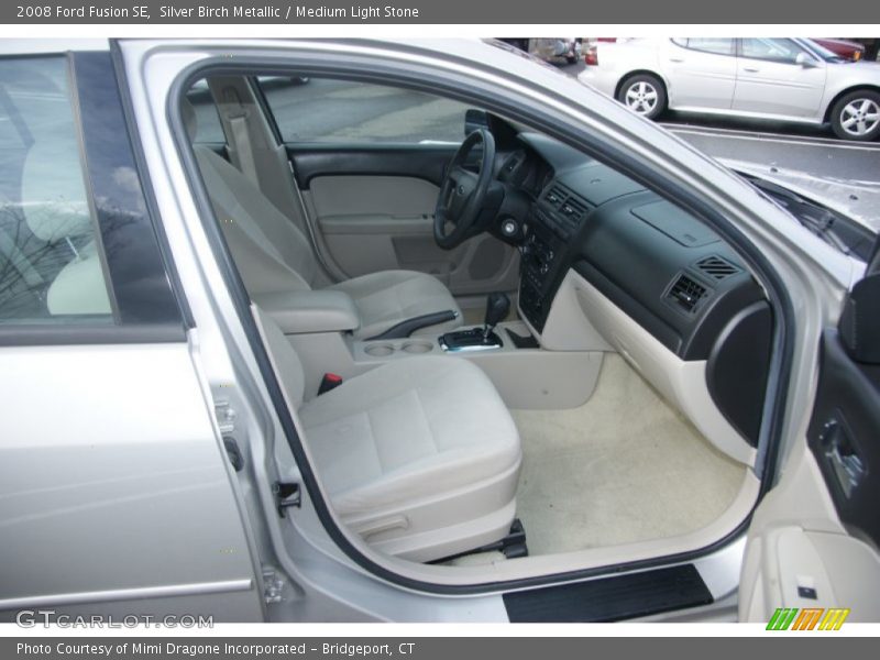 Silver Birch Metallic / Medium Light Stone 2008 Ford Fusion SE